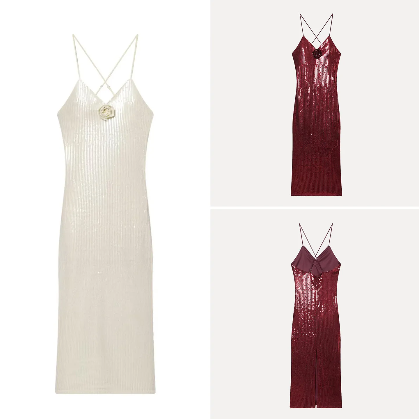 مثير تألق الترتر Strapl Dr Faionable ملابس نسائية فردية Z العلامة التجارية Svel سليم صالح ملابس يومية