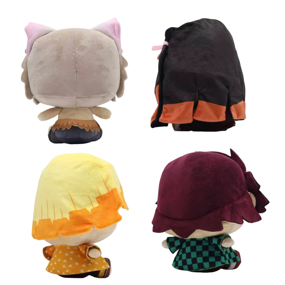 

Новый 20 см Demon Slayer мультфильм плюшевые игрушки Ghost Slayer Kamado Tanjirou Kamado Nezuko Kochou фигурка мягкая кукла детские подарки