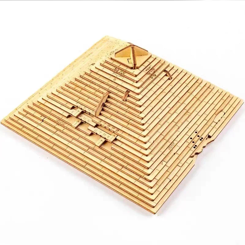 Surprise Gift Quest Pyramid Puzzle Box With Hidden Compartment Brain Teaser Games For Adults Kids IQ Test Creative Toys