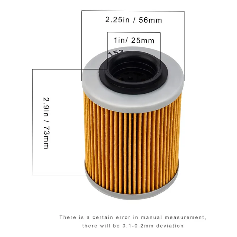 Oil Filter For BRP CAN-AM Outlander Renegade Commander Defender Maverick Trail,420256188 711256188