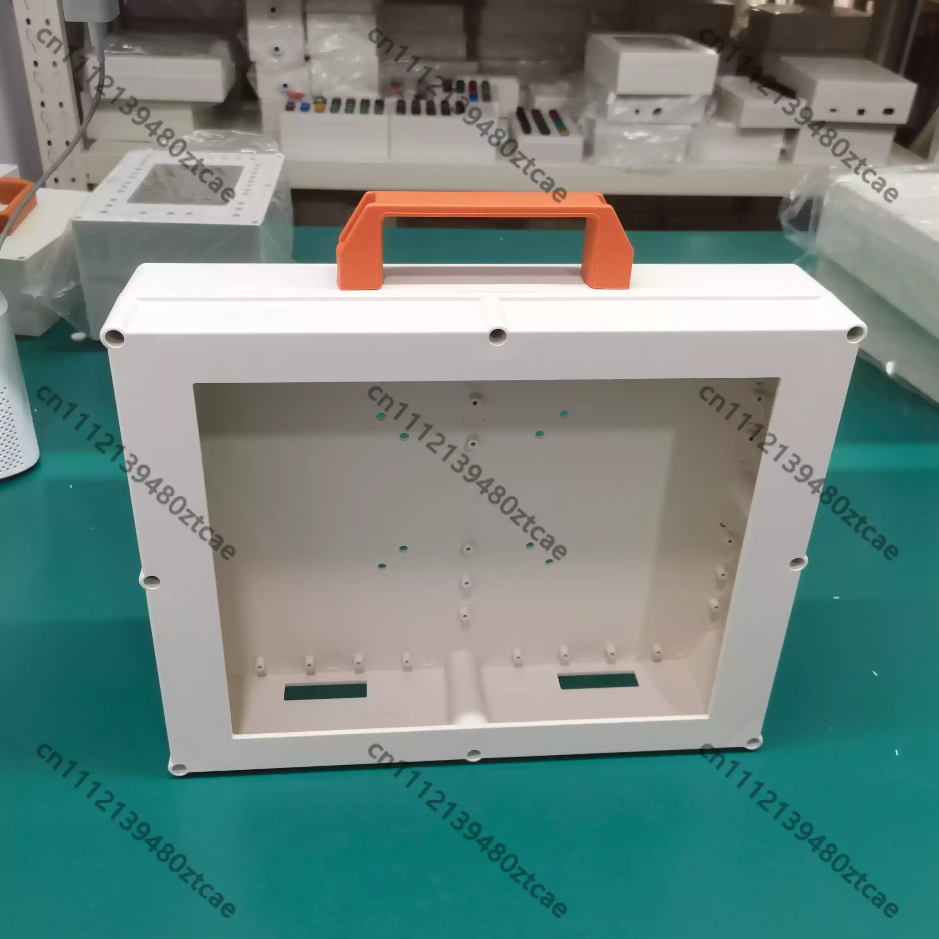 10 Inch HMI Touch Screen Control Box, Touch Panel Enclosure for PLC Training All-in-one Machine Teaching Practice Bench