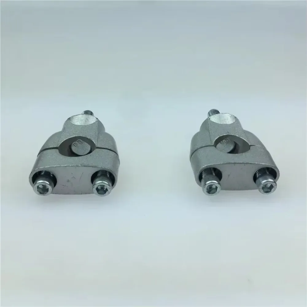 For Suzuki GN250 motorcycle faucet fixed base card holder silver one pair free shipping