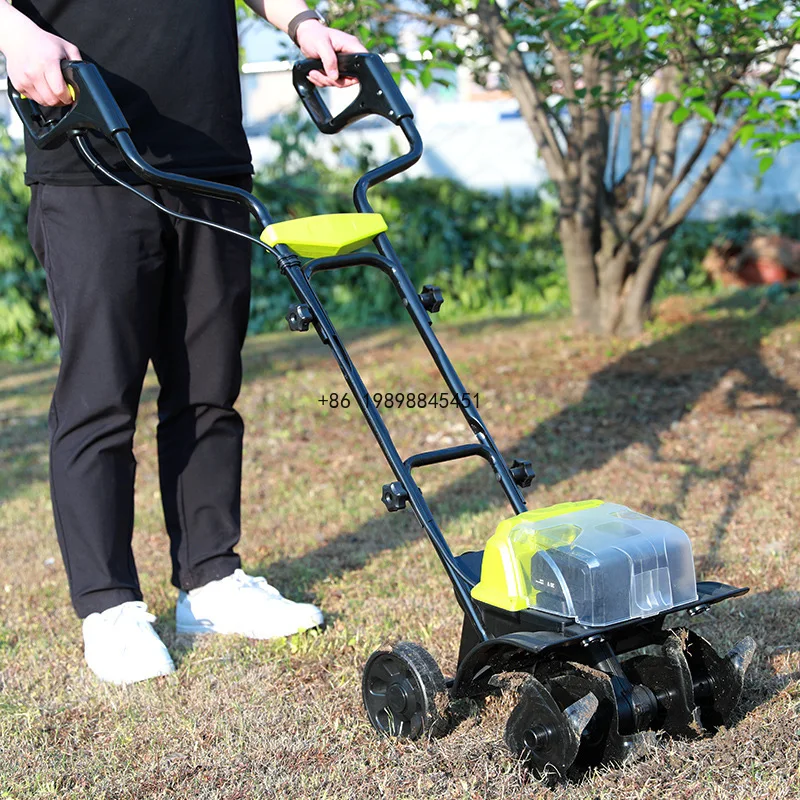 Micro Brushless Lithium Battery Multifunctional Agricultural Rotary Tiller Small Open Furrow Cultivators & Tillers