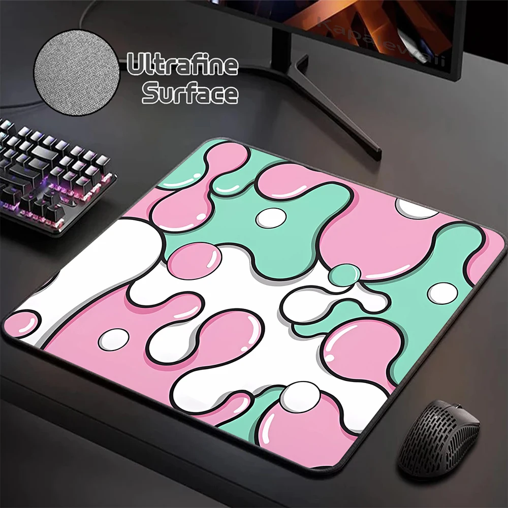 

Ultrafine Surface Large Mouse Pad Gaming Accessories Mousepad Company Rubber Mouse Mat Strata Liquid Mousepads 400X450MM