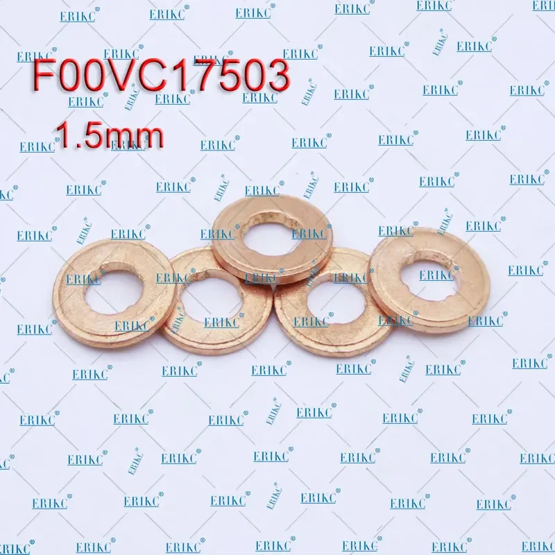 4PCS F00VC17505 Injector Nozzle Copper Washer F00VC17504 F00VC17503 F00VC17502 Diesel Sprayer Gasket F00VC17506 for Bosch Shim