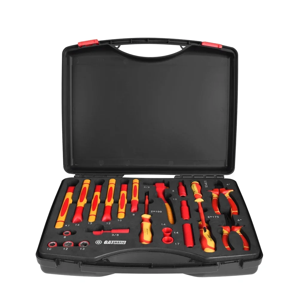 Multi Complete Mechanic Workshop Garage Heavy Duty Automotive Insulated Hand Tools Set Box