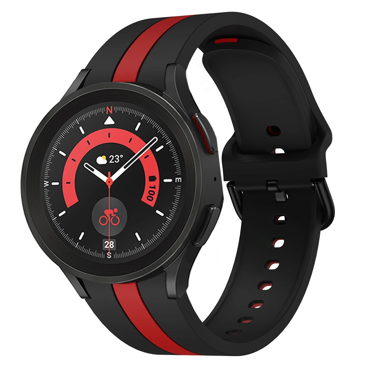 用ストラップ腕時計5プロ45ミリメートル4クラシック46ミリメートル42ミリメートルスマートウォッチコレアスポーツブレスレット銀河時計5 4 40ミリメートル44ミリメートルバンド