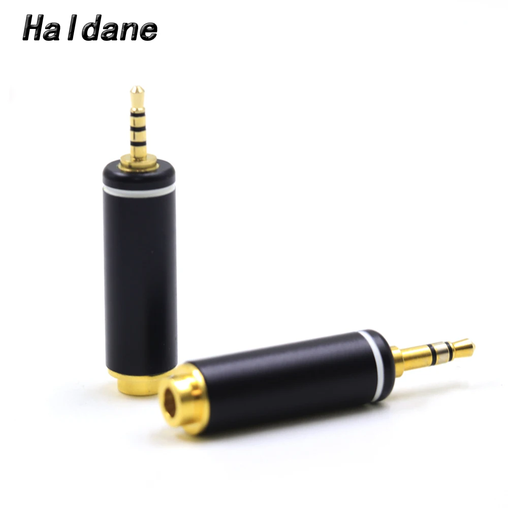 Haldane Ultra Short Adapter 4.4mm Balance to 2.5mm 3.5mm Upgrade Line Conversion Plug