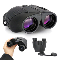 TONTUBE 10x25 Compact Pocket binoculars long distance waterproof BAK4 Prism FMC Adults perfect for outdoor