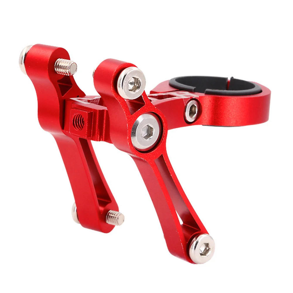 

Bike Water Bottle Holder Adapter Aluminium Alloy Double Bottle Cage Mounting Base Adapter Bicycle Bottle Saddle Mount Rack