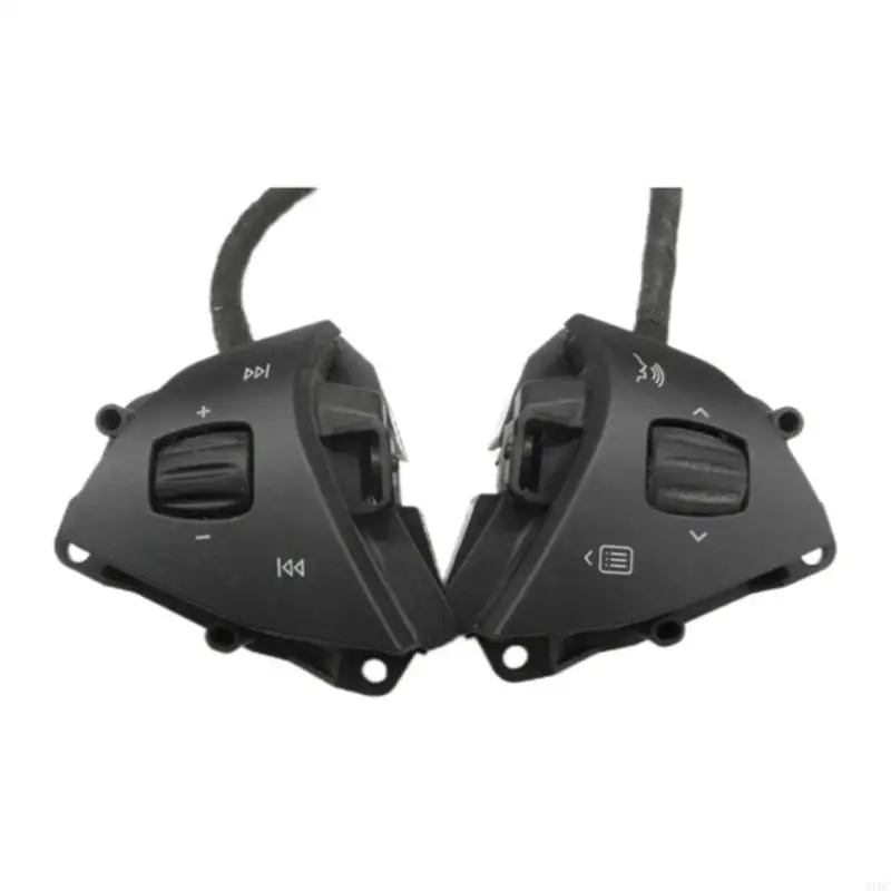 

652F Auto Steering Wheel Voice Command Easy Installation Replacements Steering Wheel Voice Control Button for Vehicles