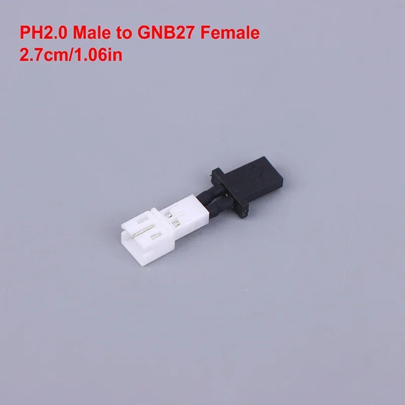 Hollow Cup Lithium Battery Adapter Cable PH2.0 To BT2.0 GNB27 Male Female Connector Head For RC Airplane Drone