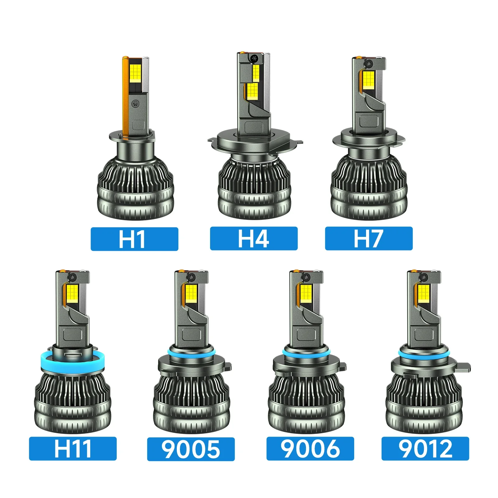 EAGLEVISION 3000W High Power Super Strong Lamp LED Lighthouse Projector Headlight Canbus 12v 24v HB3 HB4 9012 H1 H4 H7 H11 H13