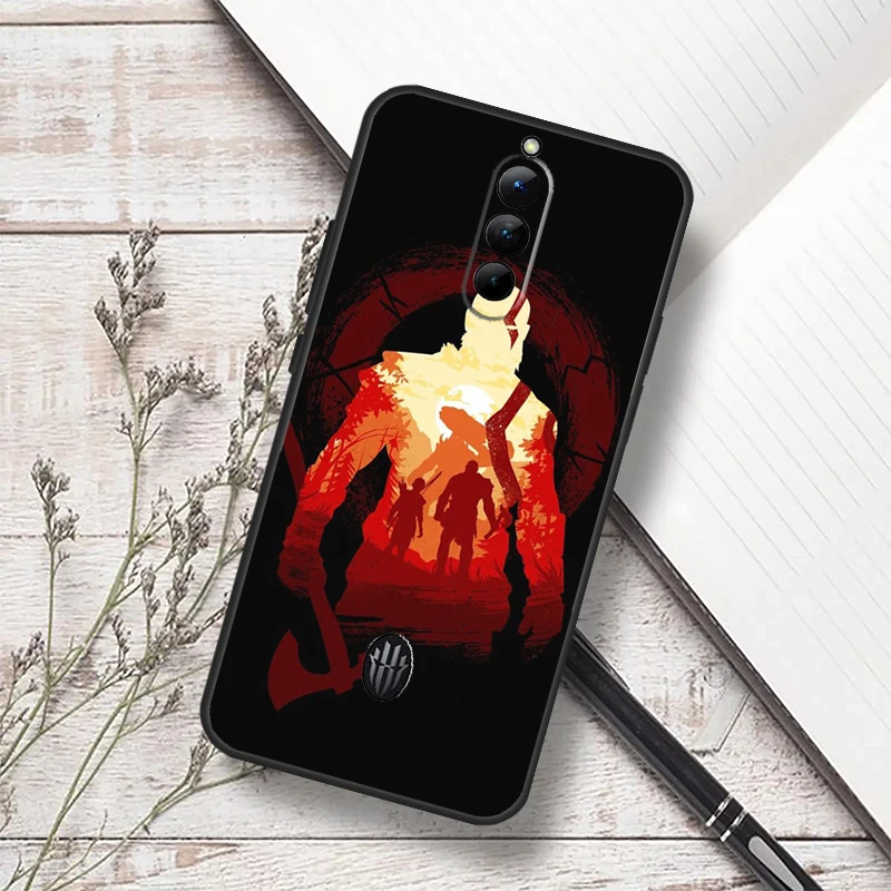 God of War Case For ZTE Nubia Red Magic 9 Pro Plus 6 7 8 Pro Red Magic 6S 7S 8S Pro 5G 5S 6R Cover - view 4