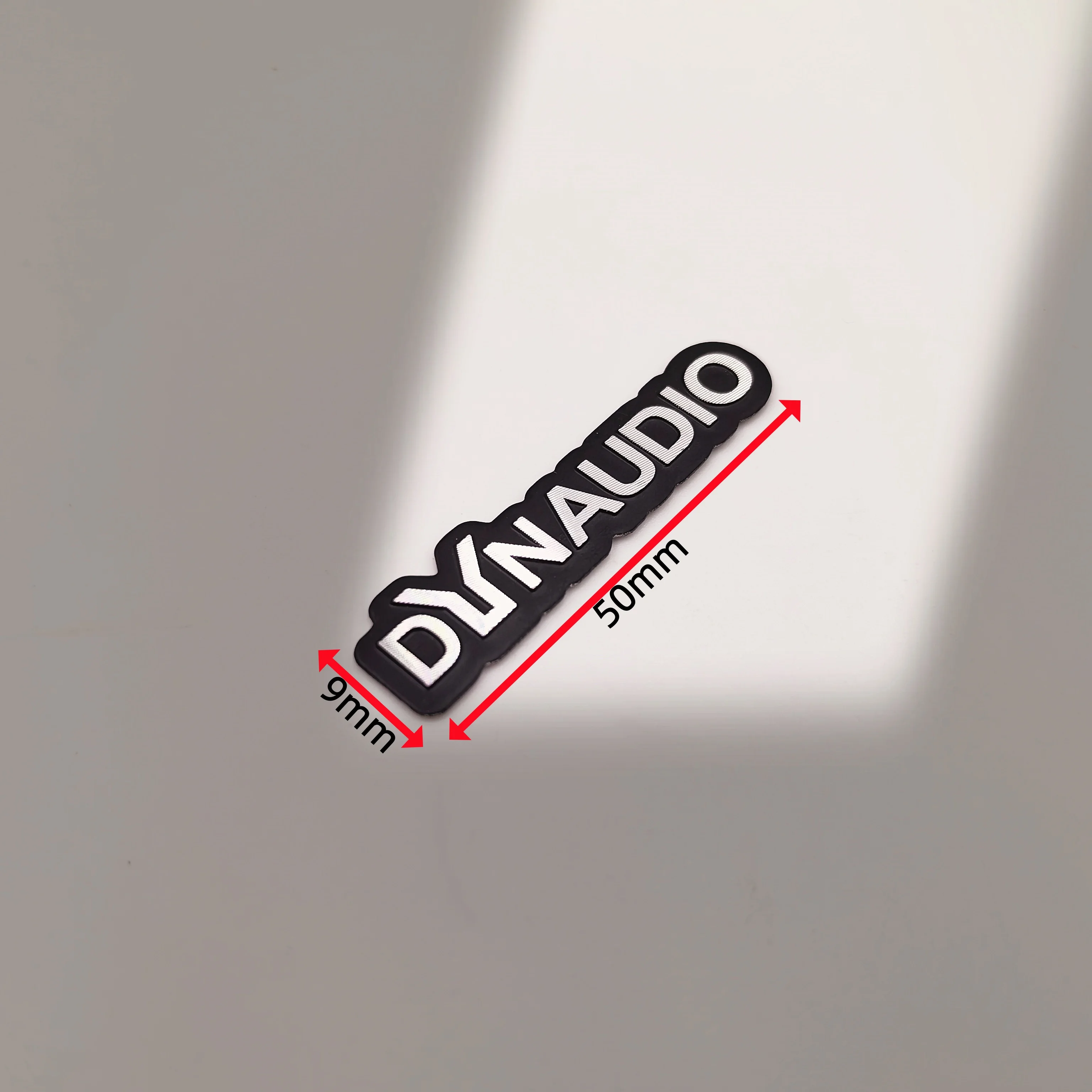 2pcs 3D aluminum car audio sticker car Speaker audio Speaker Badge stereo Emblem sticker for various car brands