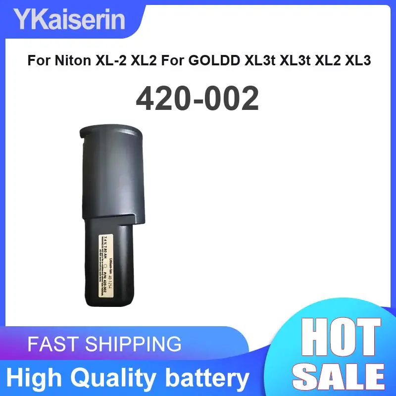 Spectrometer Battery Stable Power Supply 420-002 For Niton XL-2 XL2 For Goldd XL3t XL3t XL2 XL3 7800mAh