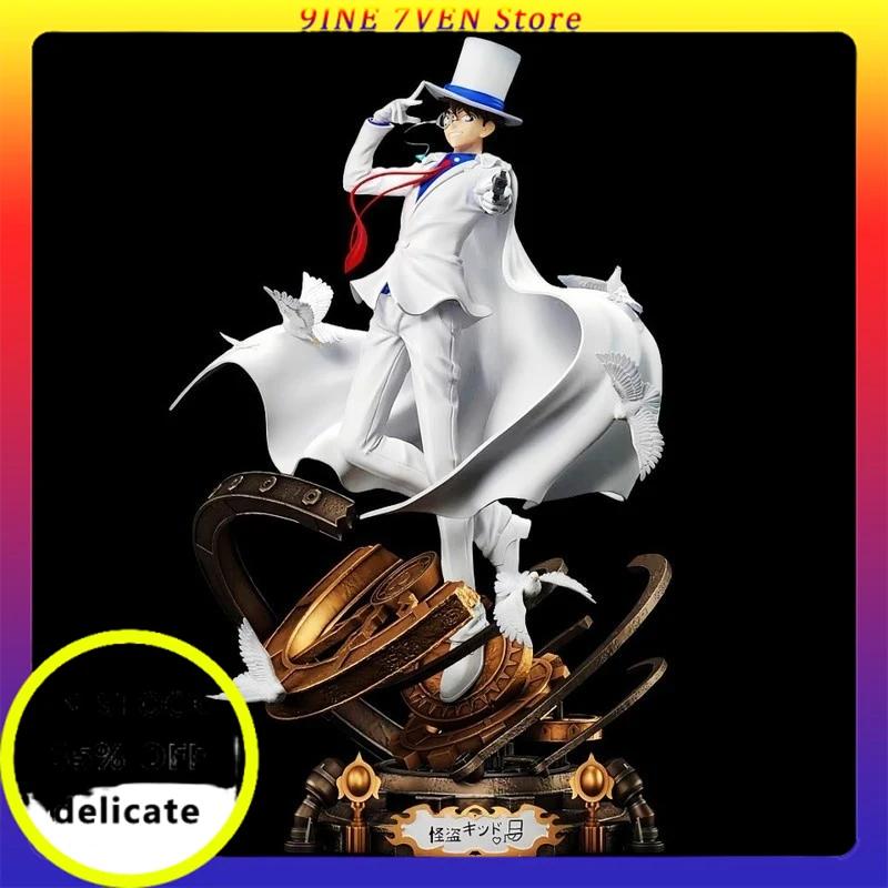 

36 см анимационная кукла Конан Кайто Куроба, модель ручной работы, большая изысканная настольная статуя, игрушка в подарок для коллекционеров