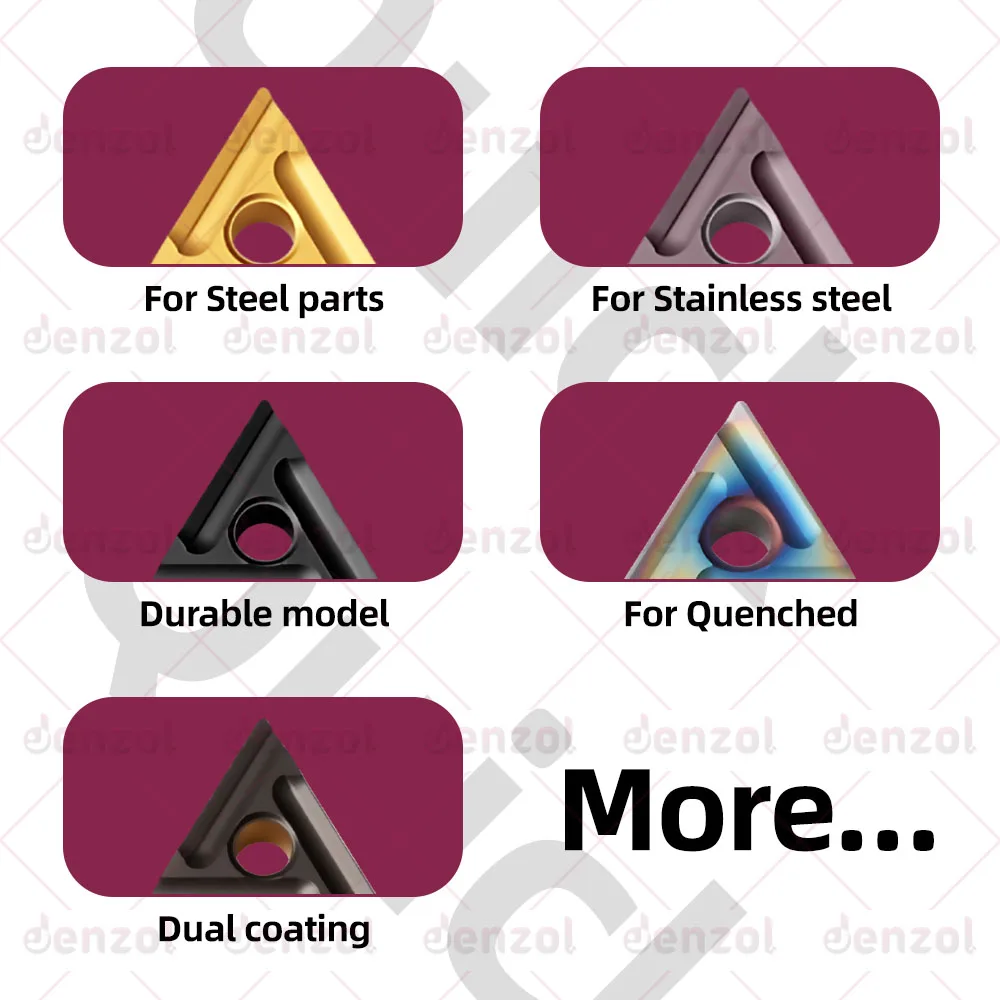 TNMG1604 TNMG2204 إدراج شفرة الثلاثي 60 درجة زاوية مشقوق إدراج لأجزاء الفولاذ المقاوم للصدأ الحديد الزهر الصلب الأجزاء المبتكرة