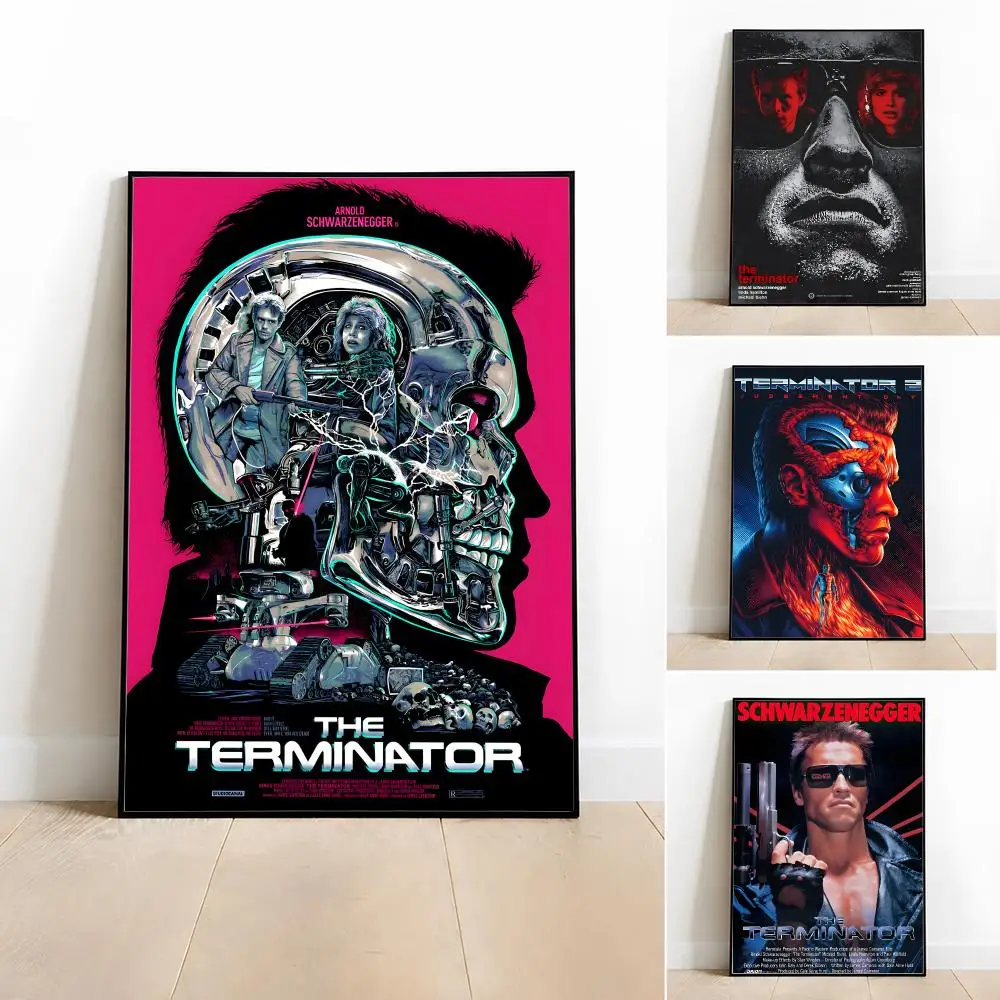 Film-The Terminator Poster Poster Room Wall Art Decor Waterproof Stickers For Home Bar Bedroom Decoration