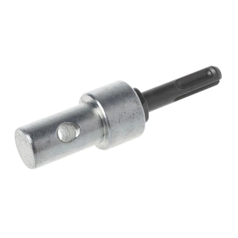 Round Shank 2 Slots Drill Bit Adapter SDS Arbor Connector For Earth Auger Head Connector Hammers Drilling Bit Nut Head