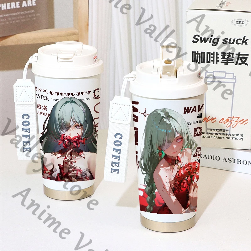 

Anime Wuthering Waves Phrolova Cosplay Thermal Mug Cartoon Insulated Cup Vacuum Mugs Stainless Steel Cups Ornament Xmas Gift