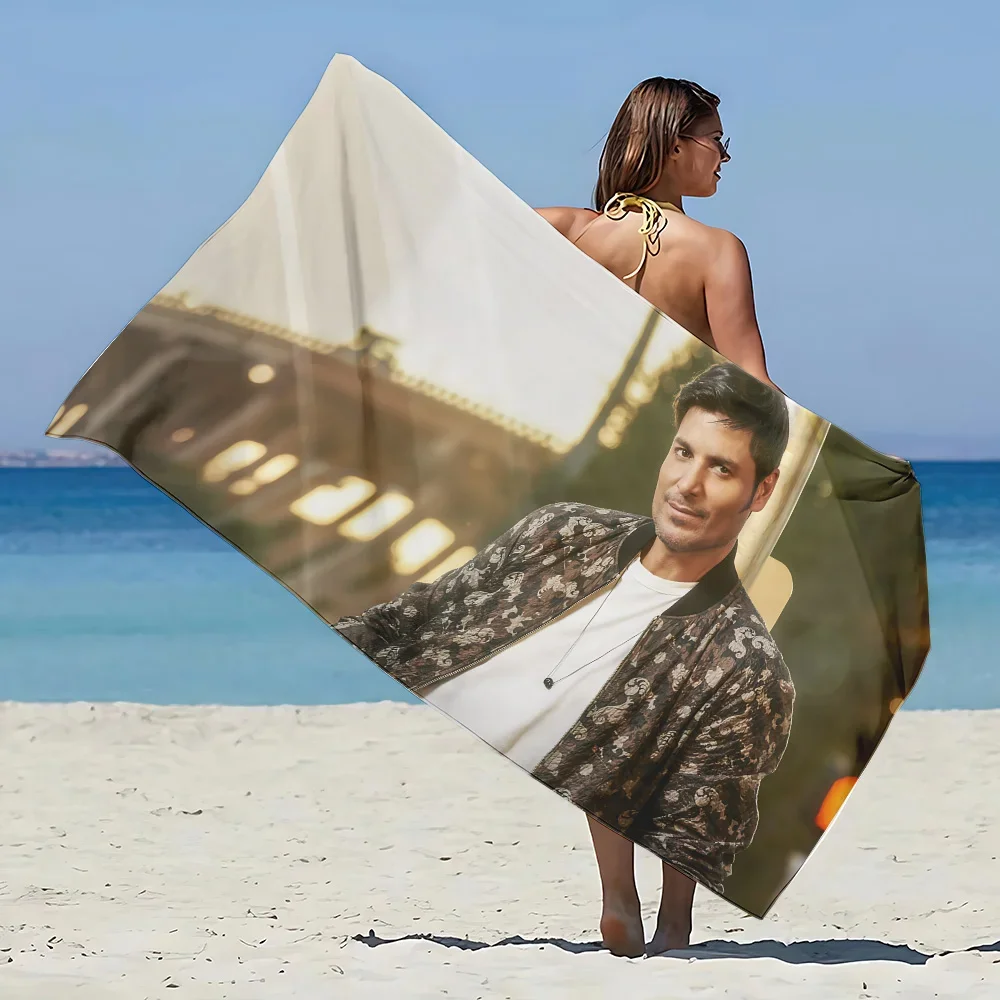 Chayanne Dance with Me Beach Towel Microfiber Sand-Free Quick Dry for Pool Gym Shower Camping - Gift Friendly