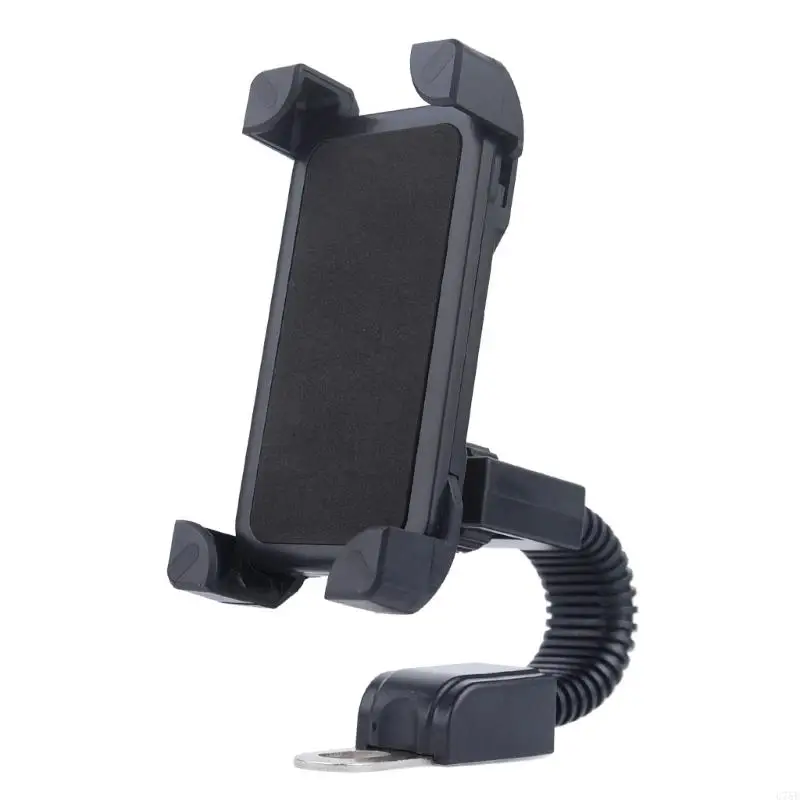 

U75E ABS Phone Hold Convenient Phone Stand 4 Paw Phone Hold 360 Rotatable Phone Rack