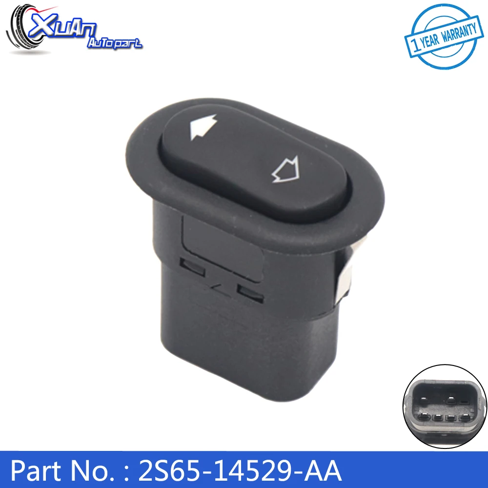 XUAN Electric Master Power Window Switch Control Button 2S65-14529-AA 2S6514529AA For Ford Ranger Ecosport 93BG1-4529-AA