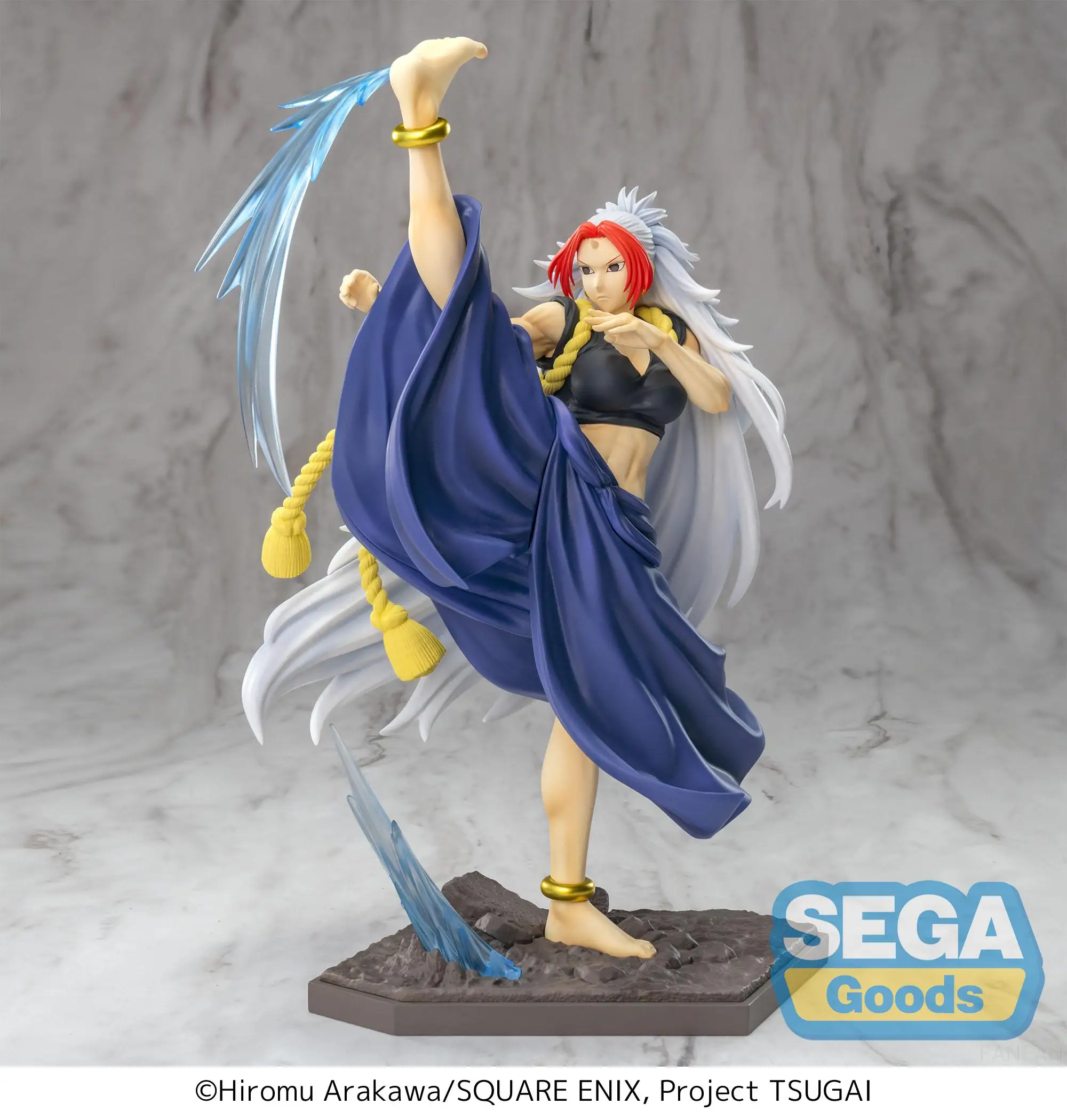 Original SEGA Anime Luminasta Daemons of the Shadow Realm Left PVC Action Figures Figurine Model Toy