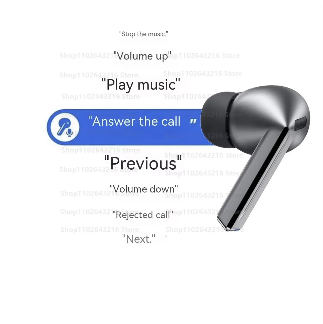 2025galaxy buds 3 pro verdadeiro fones de ouvido bluetooth com caso de carregamento redução de ruído tampões de ouvido macio anti-deslizamento dicas de ouvido