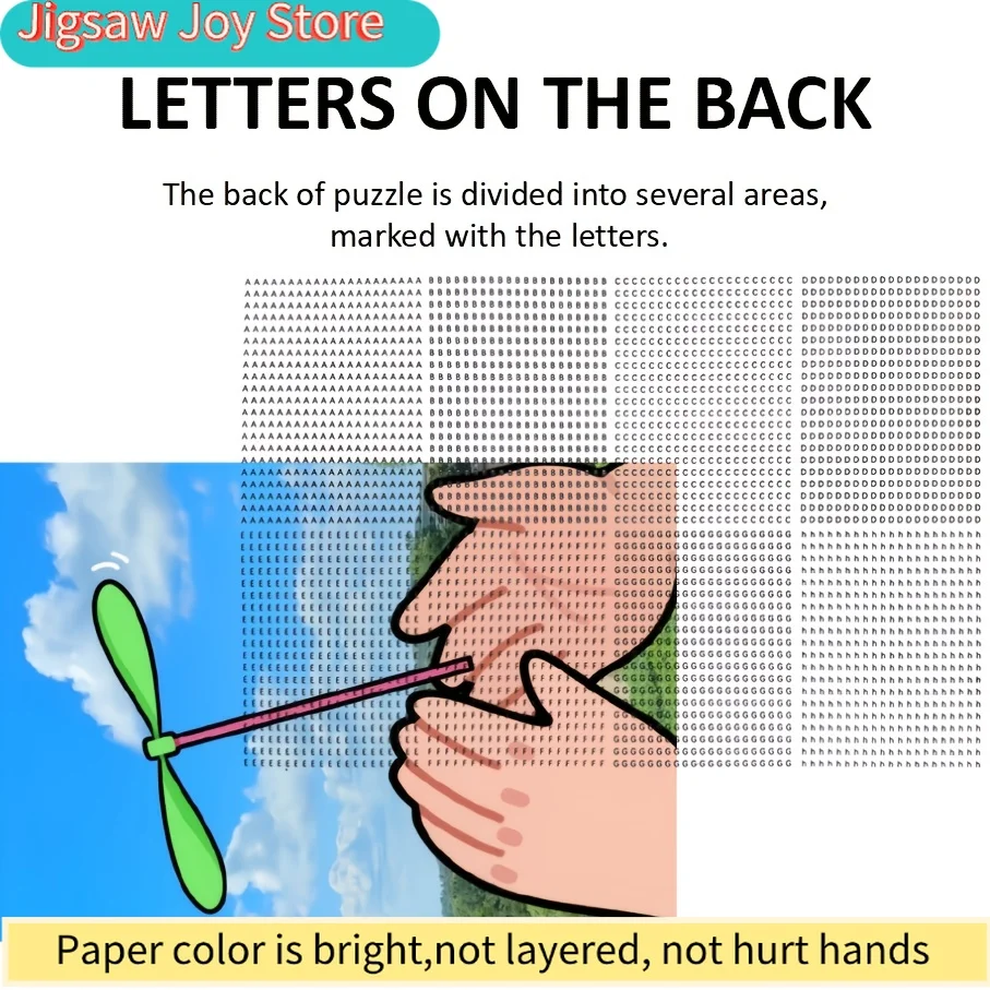 Puzzle a forma di libellula per adulti - Rompicapo impegnativo di grandi dimensioni con pezzi di carta atossici, gioco per serate in famiglia