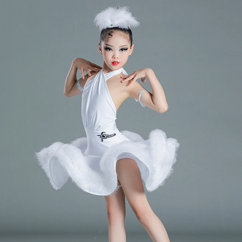 Girls Professional Latin Dance Dress White Fur Latin Clothes Ballroom Competition Clothes Kids Chacha Salsa Party Dresses SL6787 - AliExpress 200000532 Girls Professional Latin Dance Dress White Fur Latin Clothes Ballroom Competition Clothes Kids Chacha Salsa Party Dresses SL6787 - AliExpress 200000532