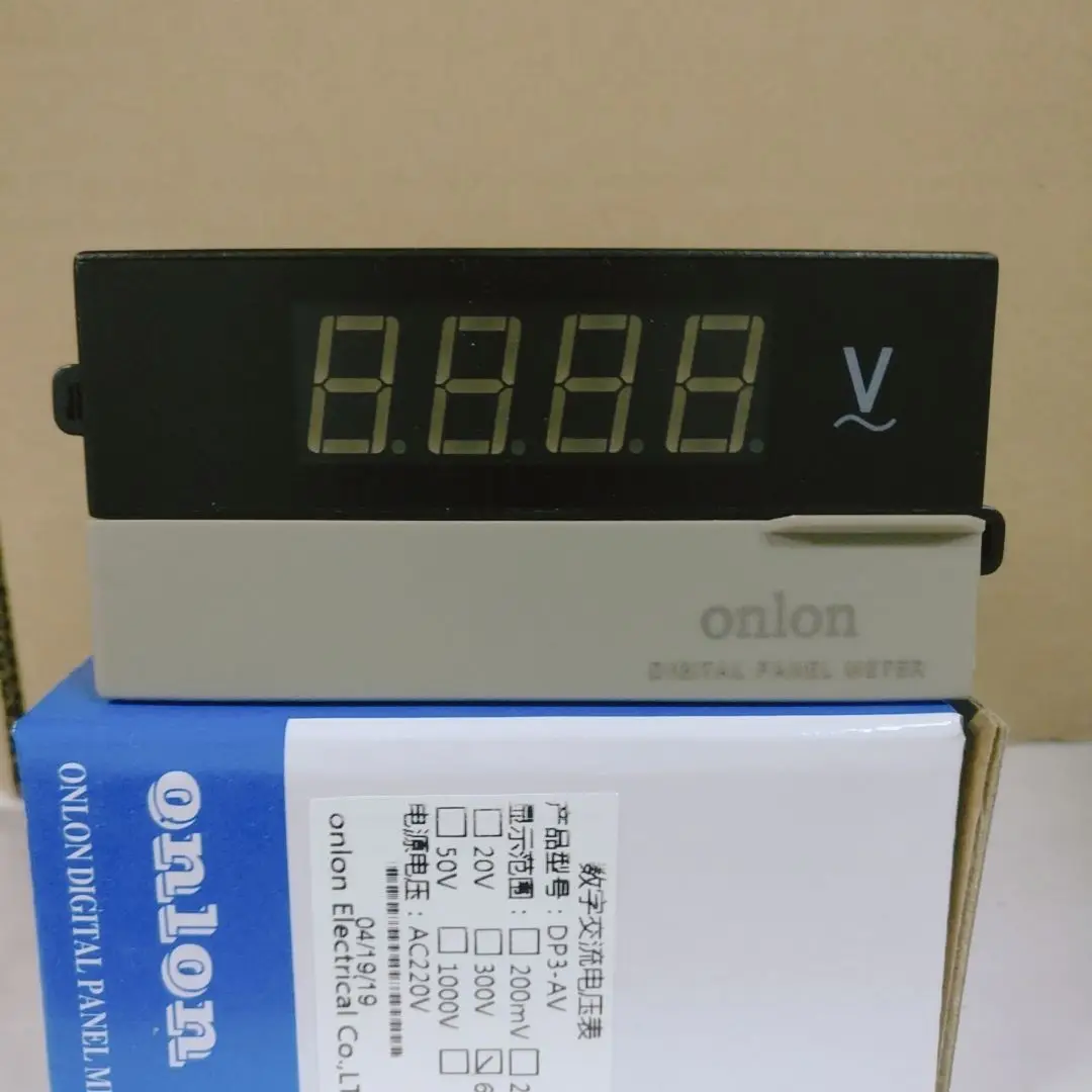 

Anlong ONLON digital AC DC voltmeter ammeter DP3-DA/DV DP3-AA/AV