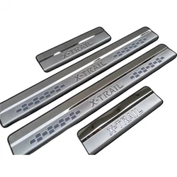 Stainless Steel Door Sill Scuff Plate for Nissan X-Trail T32 2014 2017 2018 2019 2020 Welcome Pedal Trim Car Styling Accessories