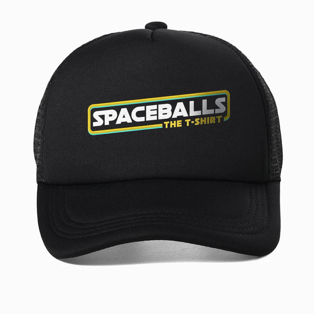 Spaceballs Print baseball cap Sci-Fi Graphic hat for Men Women Summer Mesh breathable sun hat