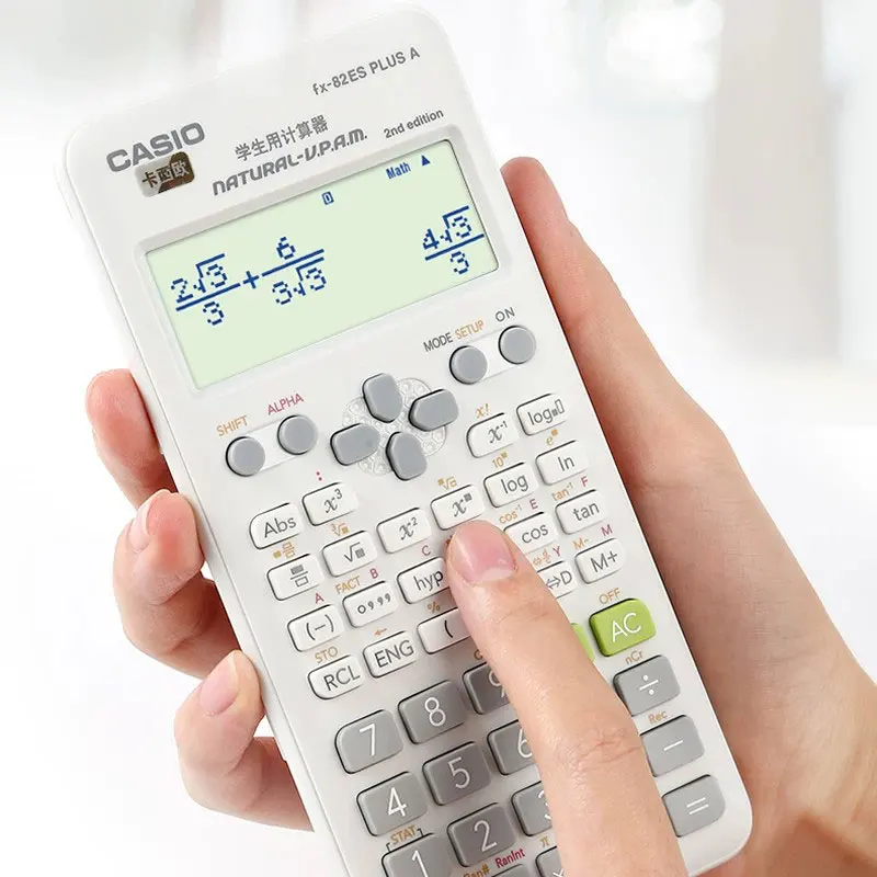 Casio FX-82ES PLUS Scientific Calculator, Vector Matrix Complex Number Operation, College Science and Engineering Students view 6