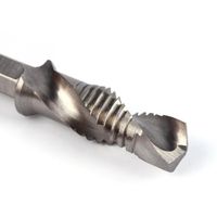 High Speed Steel Tap Drill Bit Set Metric Thread 1/4\