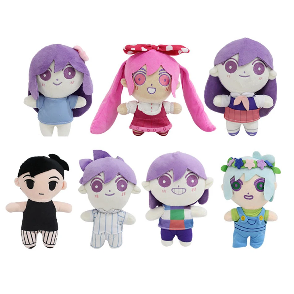 20CM gioco OMORI peluche bambola farcito cuscino giocattolo Sunny Plushie giocattoli carino Omori Cosplay puntelli Merch per bambino regalo di