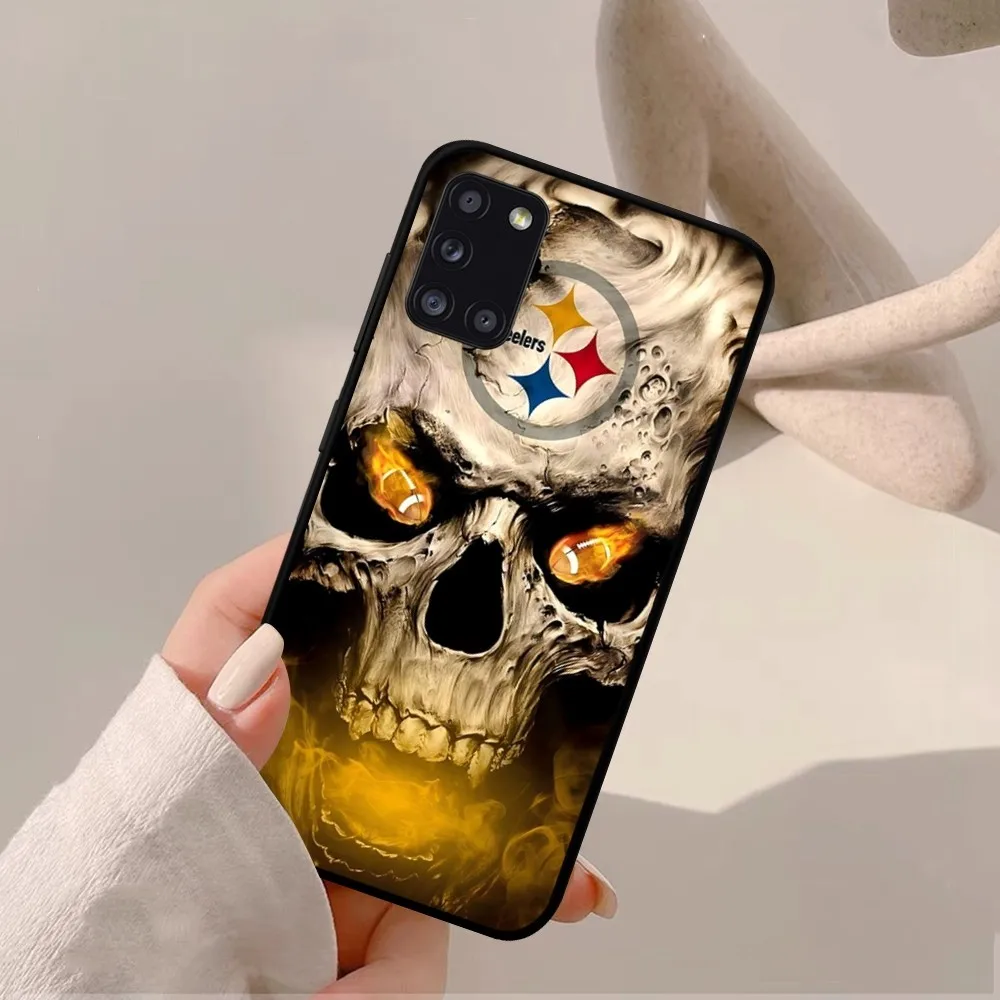 S-Steelers Team Phone Case For Samsung A 10 11 12 13 20 21 22 30 31 32 40 51 52 53 70 71 72 73 91 13 shell