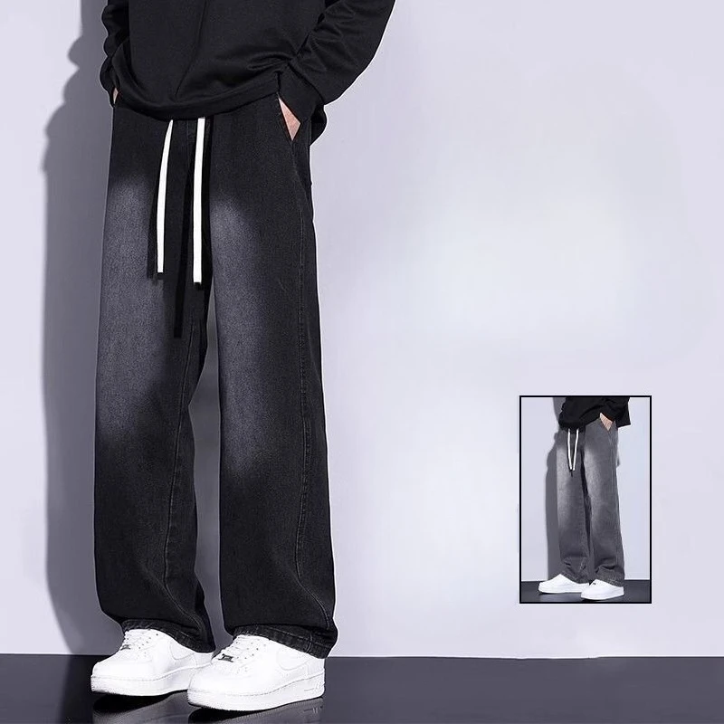 Summer Man Cowboy Pants Trousers Autumn Clothing Luxury Washed 2025 Fashion New in Classic Y2k Vintage Xs Straight Jeans for Men