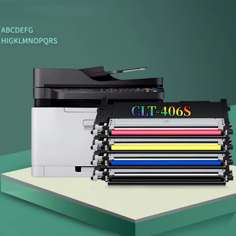 1X Toner Cartridge for Samsung K406s CLT-406S CLT-K406S C406S Y406S CLP-360 365w 366W CLX-3305 C460FW 3306FN 3305W