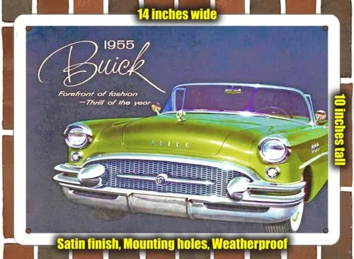 Metal Sign - 1955 Buick- 10x14 inches