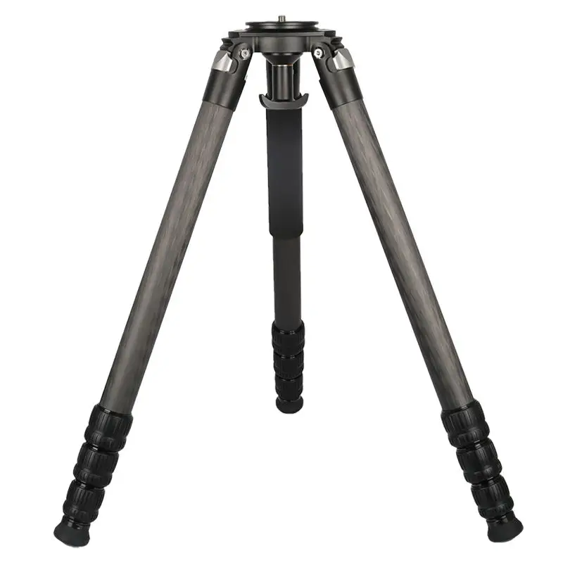 OBO Carbon Fiber Lightweight Foldable Tripod Twist Lock Bubble Level Waterproof Shockproof 50KG Load Capacity for DSLR Video