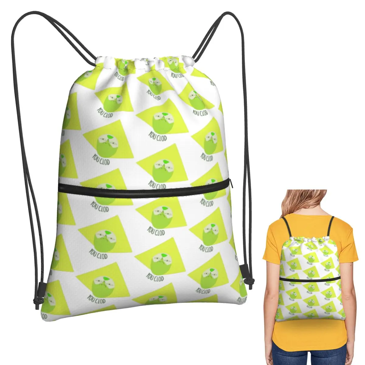 

You Clod Peridot Steven Universe Рюкзаки Модные портативные сумки на шнурке Сумка для мелочей Сумки для книг для мужчин и женщин Школьные