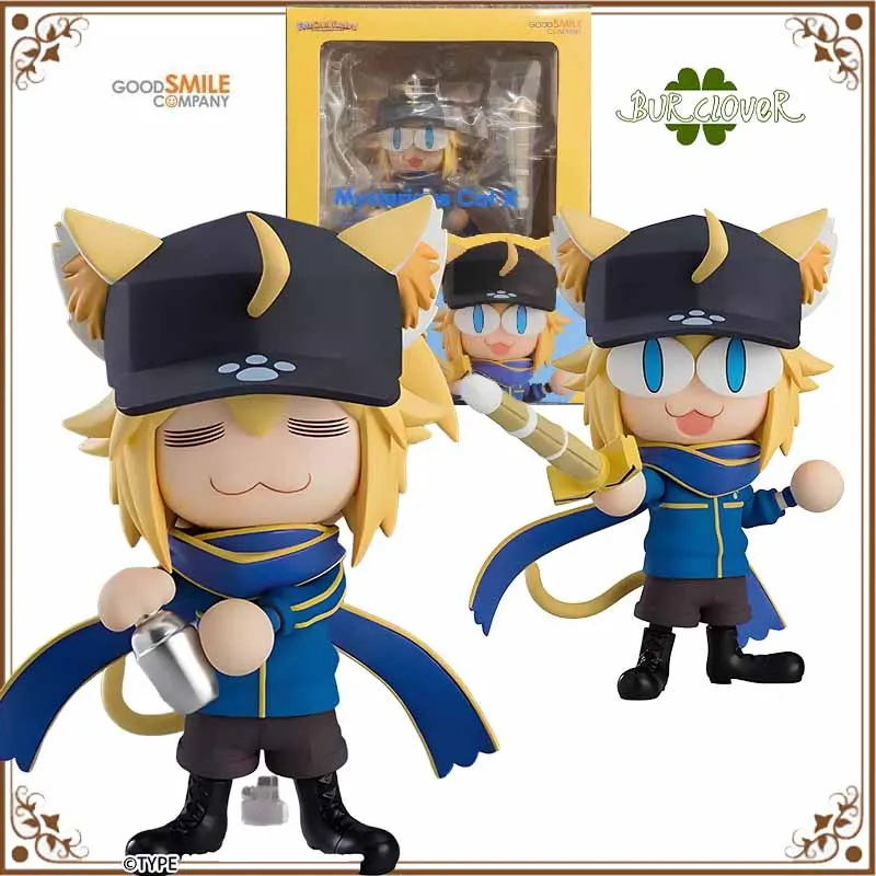 

GSC Original Nendoroid Anime Figure MYSTERIOUS CAT X Action Figure Toys For Boys /Girls /Kids /Christmas Gift Collectible Model