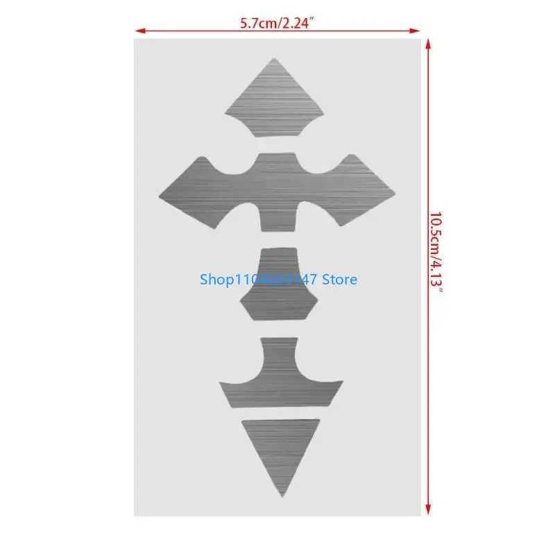 Crucifix Inlay Decals Fretboard Sticker For Electric Acoustic Guitar Accessorie