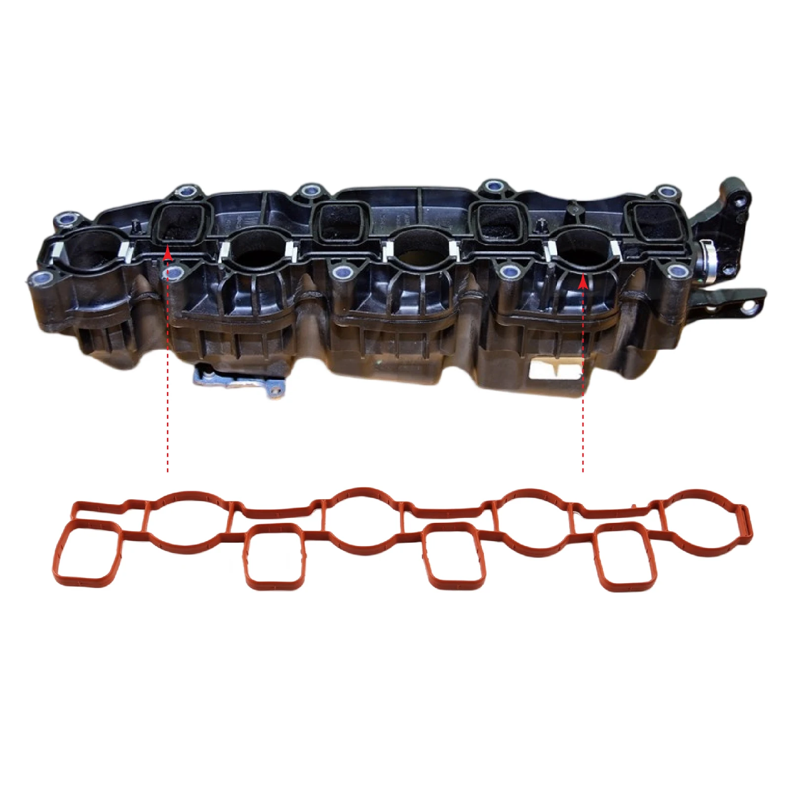 PIKBUK Swirl Flap Removal Delete Gasket P2015 For VW Audi Seat Skoda 2.0 TDI CR Plastic Manifold 03L129711AG
