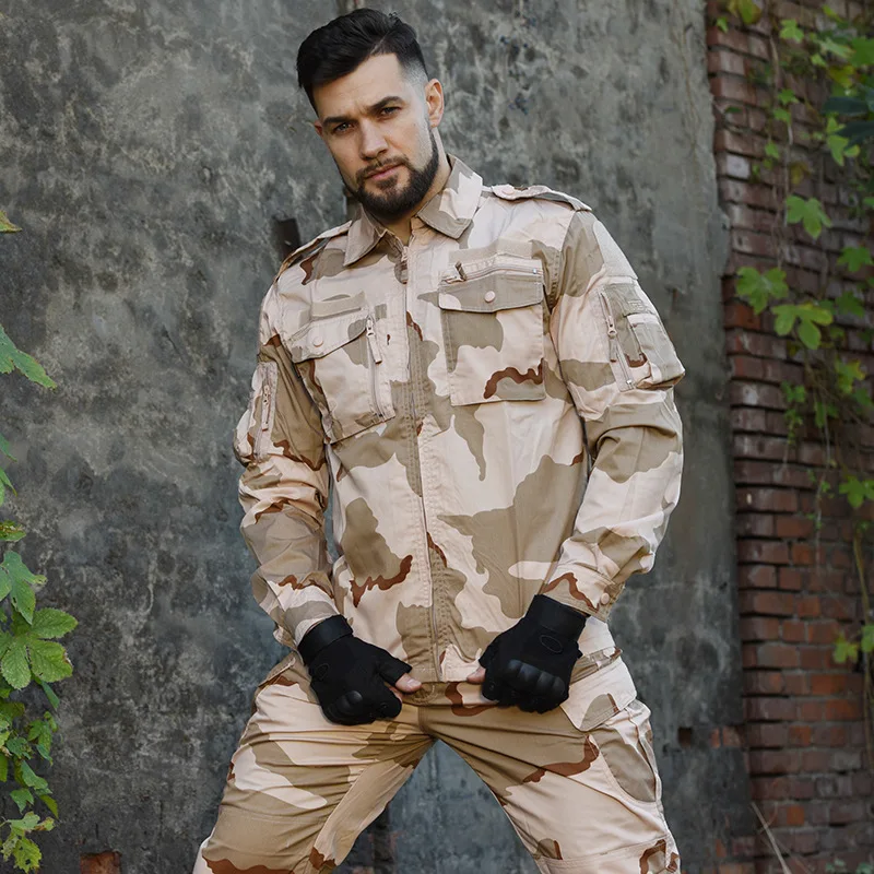 Men\'s Tactical Set Uniform Airsoft Gear Equipment Outdoor Working Clothing Sports Suits