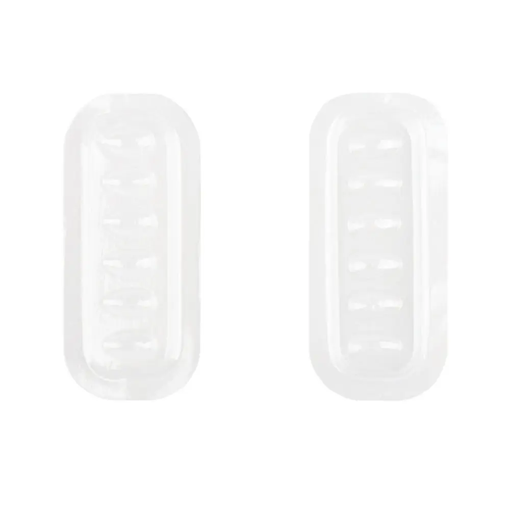 100PCS Suporte Adesivo Colorido para Cola de Cílios em Forma de Faixa PVC, Almofadas de Adesivo para Cílios, Gasket Plástico em Forma de Flor