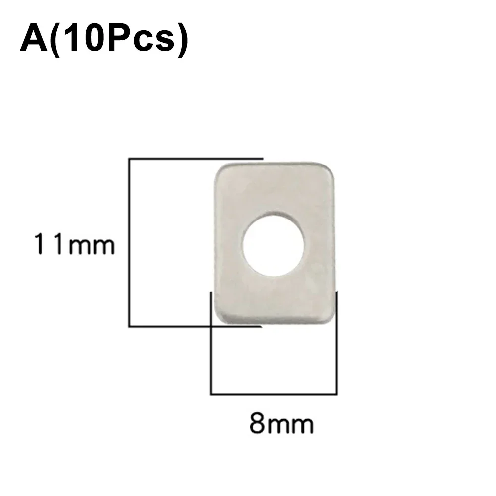 

10PCS Valve Plates For Air Compressor Pump Head Silents Oil Free Air Compressors Belt Piston Machine Power Tool Accessorie